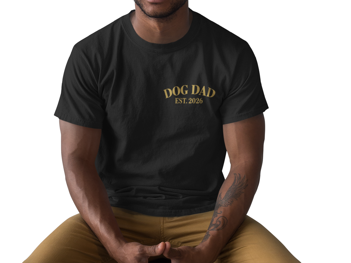 Comfort Colors Custom Dog Dad Shirt